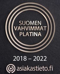 Suomen Vahvimmat Platina sertifikaatti 2018-2022
